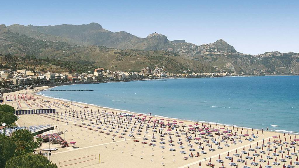 Holiday Sun Lodge Appartamento Vacanze Giardini Naxos Bagian luar foto